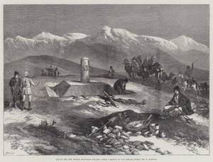 Uno dei Nuovi Pilastri di Confine Afghani da William Crimea Simpson
